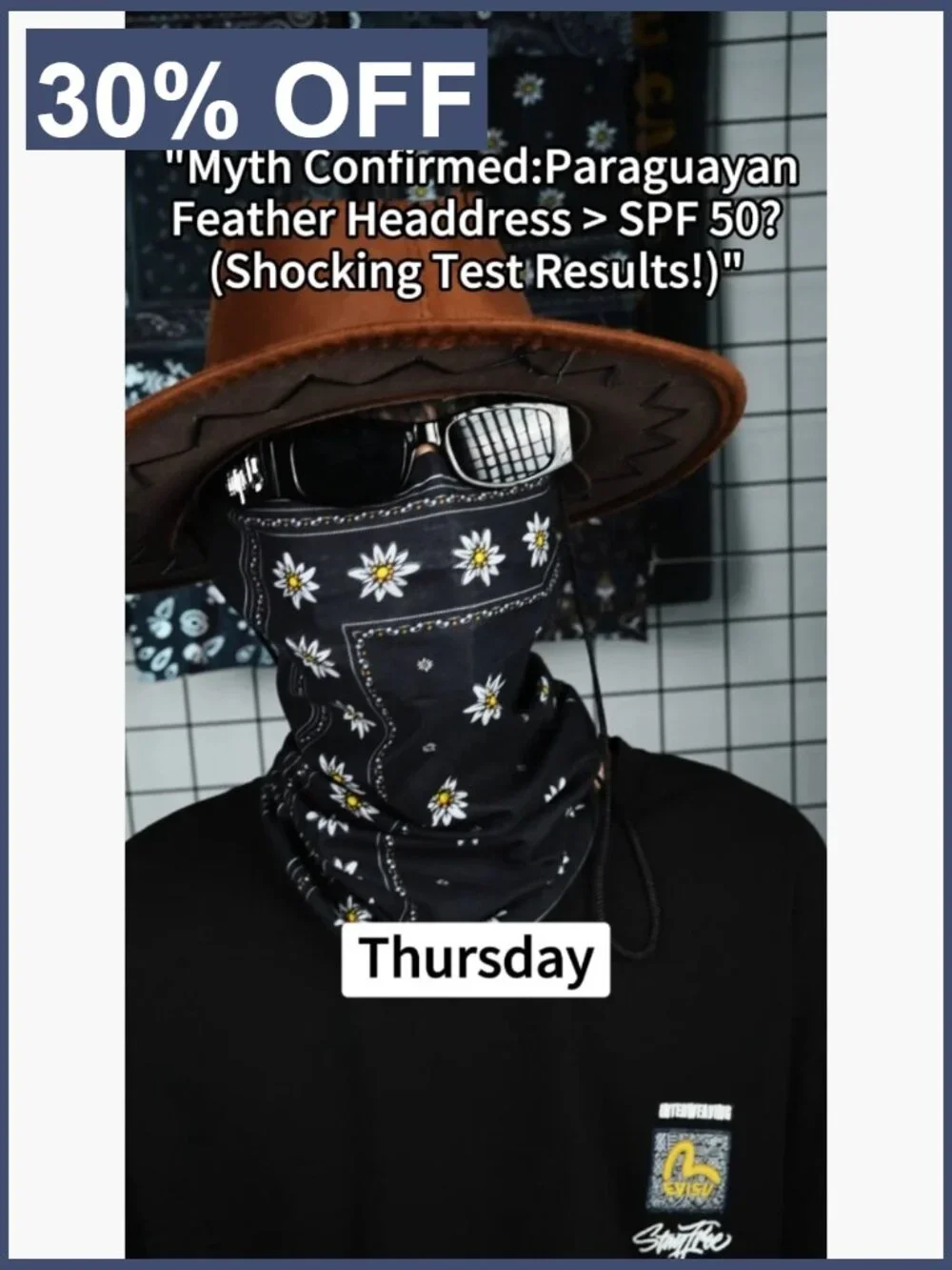 Seamless Neck Gaiter Face Mask UV Protection Balaclava Headband